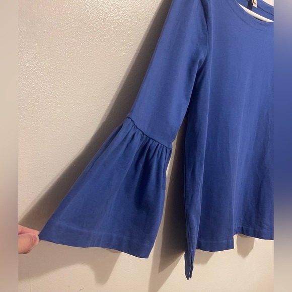 J. Crew belle sleeve shirt. Excellent condition - Picture 4 of 6